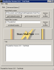 ThunderStor screenshot